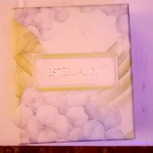 Vintage Estee lauder heart solid perfume necklace